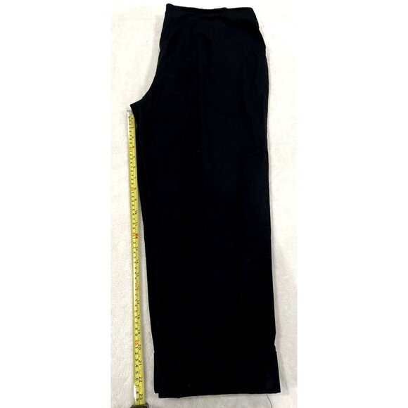 Requirements Black Cotton Womens Pants Size M - Picture 5 of 8